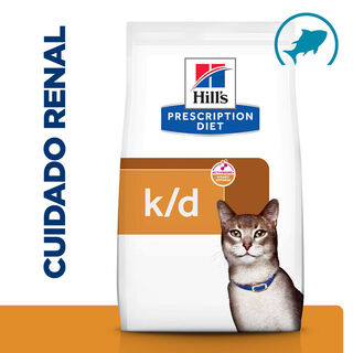 Hill's Prescription Diet Kidney Care Atum ração para gatos